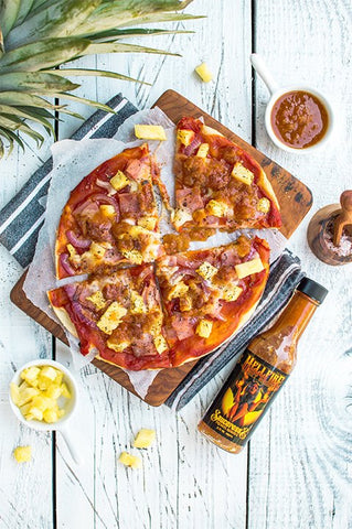 spicy hawaiian pizza