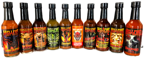 No one has More Hot Sauce Gift Options than Hellfire Hot Sauce!