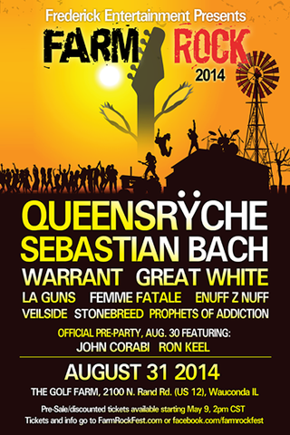 Farm Rock 2014 flyer
