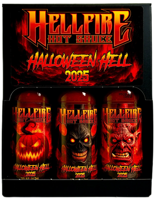Hellfire Halloween Hell 2025 Hot Sauce Limited Edition!