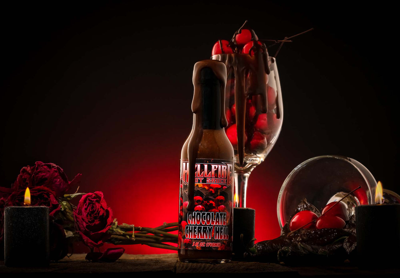 Chocolate Cherry Hell Hot Sauce