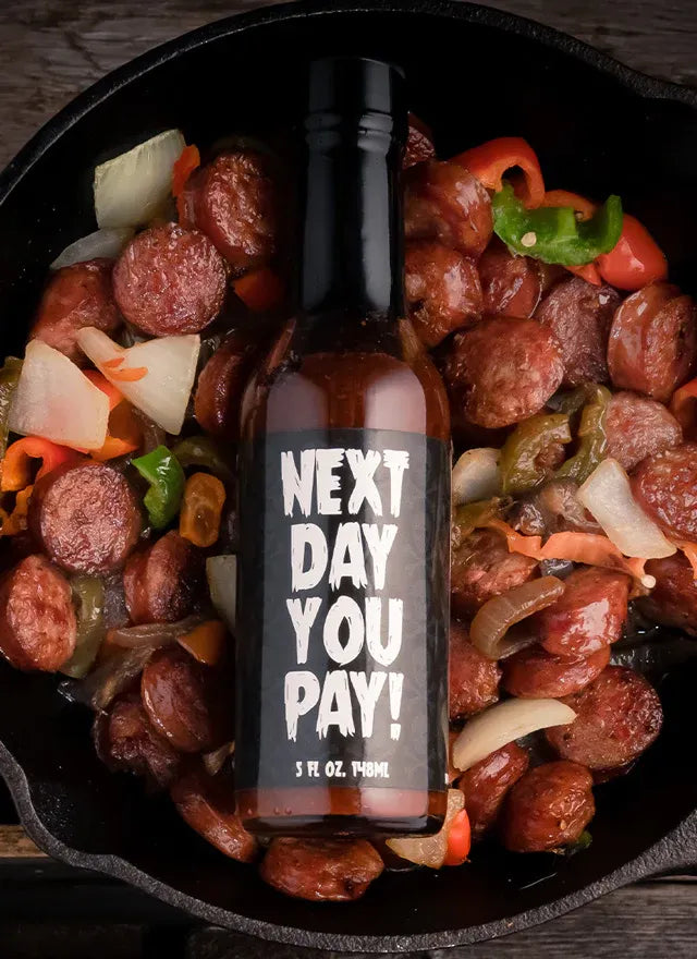 Next Day You Pay Hot Sauce