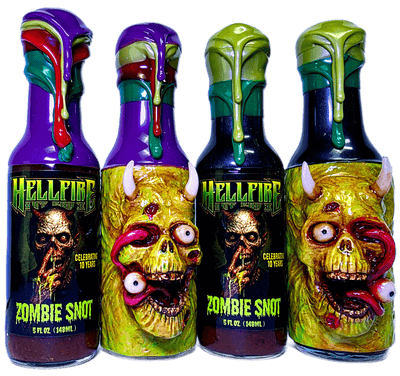 Limited Edition Zombie Snot 10th Anniversary Art Bottle! Only 50 Bottles Released Worldwide!