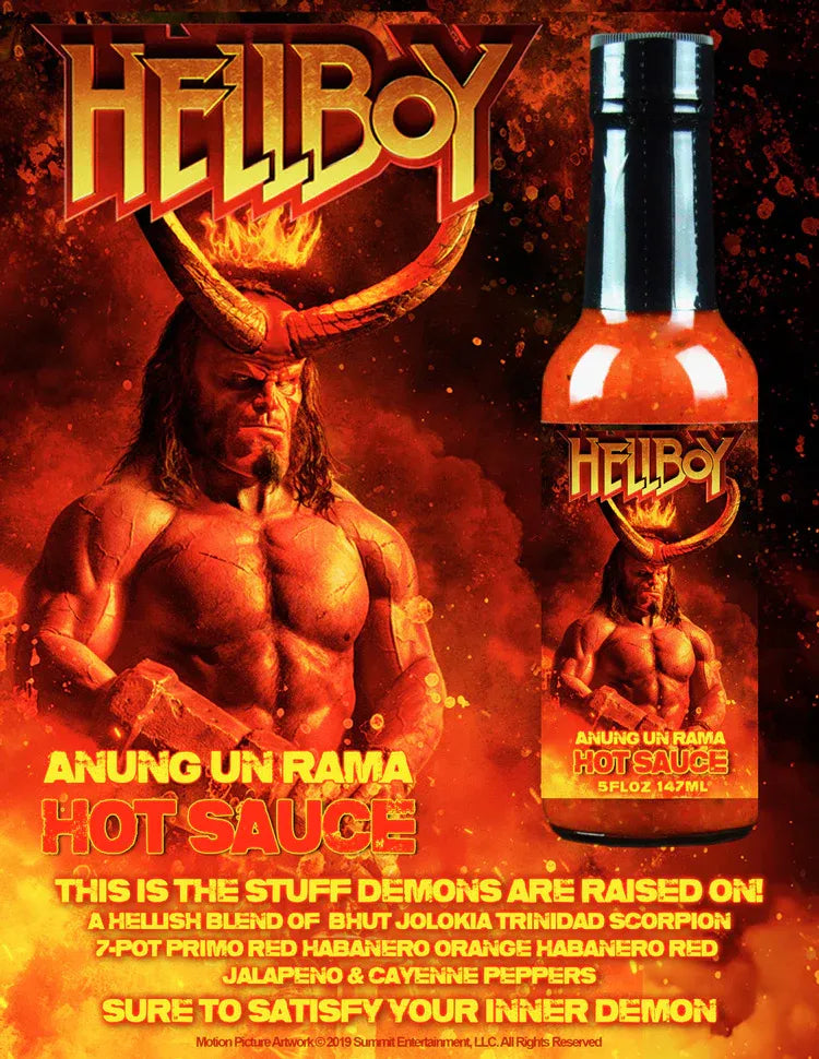 Hellboy Anung Un Rama Hot Sauce