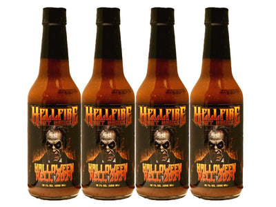 Limited Edition 2024 Halloween Hell Hot Sauce 4 Pack