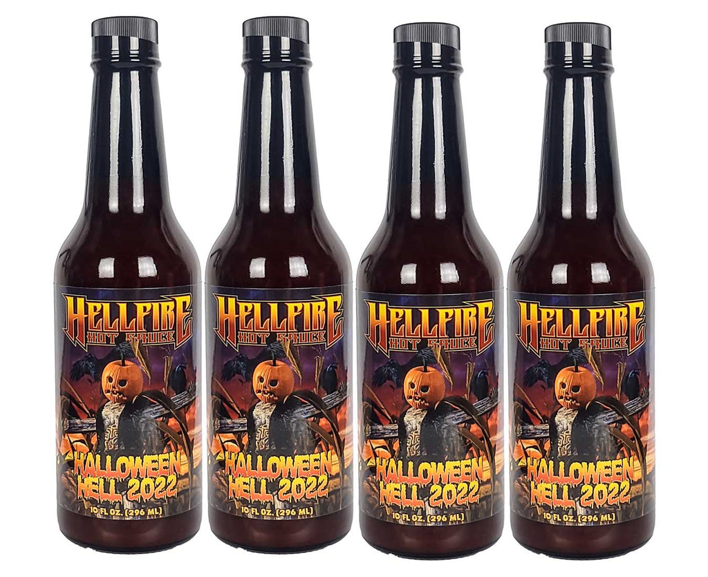 2022 Halloween Hell 4 pack (Limited Time Offer) - 2022 Halloween Hell 4 pack (Limited Time Offer) - Hellfire Hot Sauce