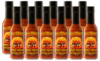 Angry Orange 12 Pack Case - Angry Orange 12 Pack Case - Hellfire Hot Sauce