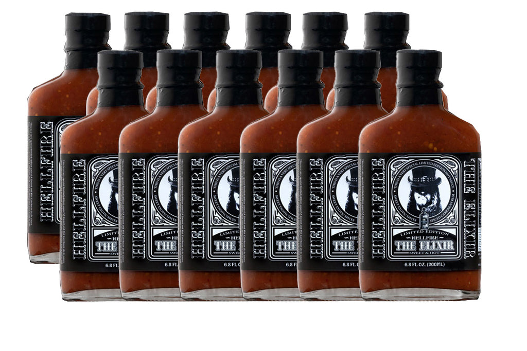 Elixir 12 Pack Case - Elixir 12 Pack Case - Hellfire Hot Sauce