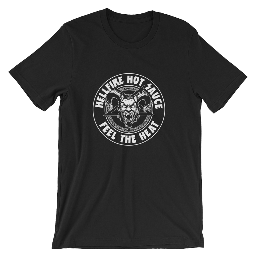 HELLFIRE Feel The Heat T-shirt - HELLFIRE Feel The Heat T-shirt - Hellfire Hot Sauce