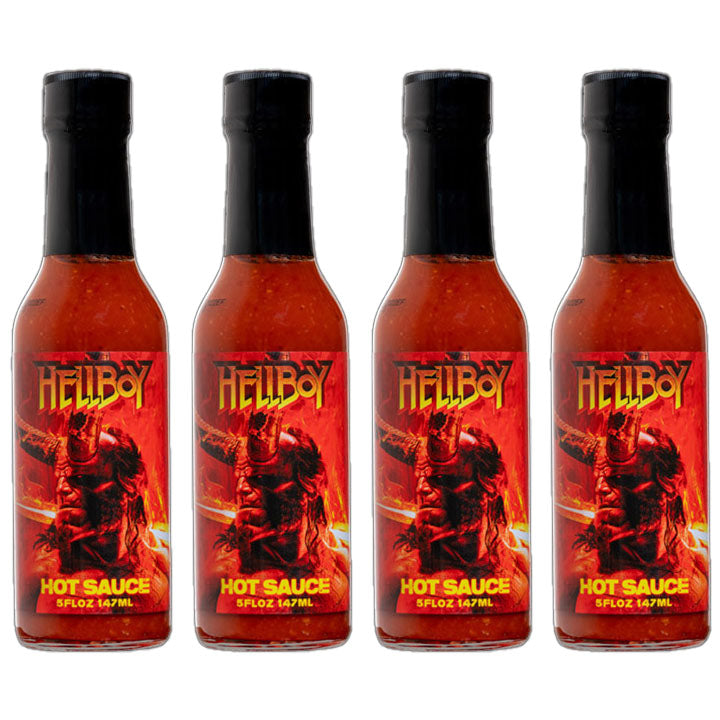 Legendary AF - Hellboy Hot Sauce - Save 10% on a 4-Pack - Hellfire Hot Sauce